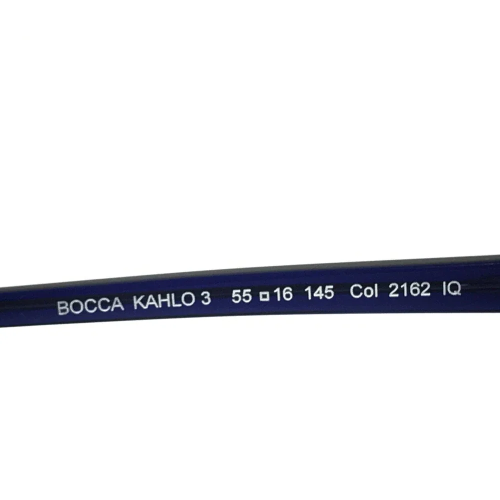 Bocca by Face A Face Eyeglasses Frames KAHLO 3 Col 2162 Flashy Blue 55-16-145